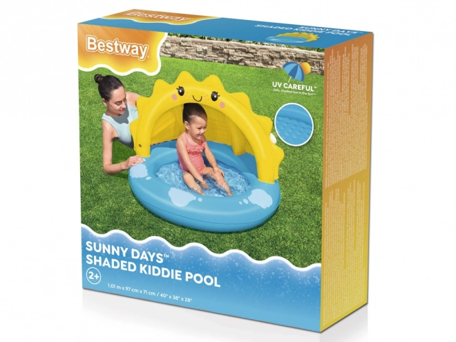 Bestway Baby-Pool mit Sonnenschutz