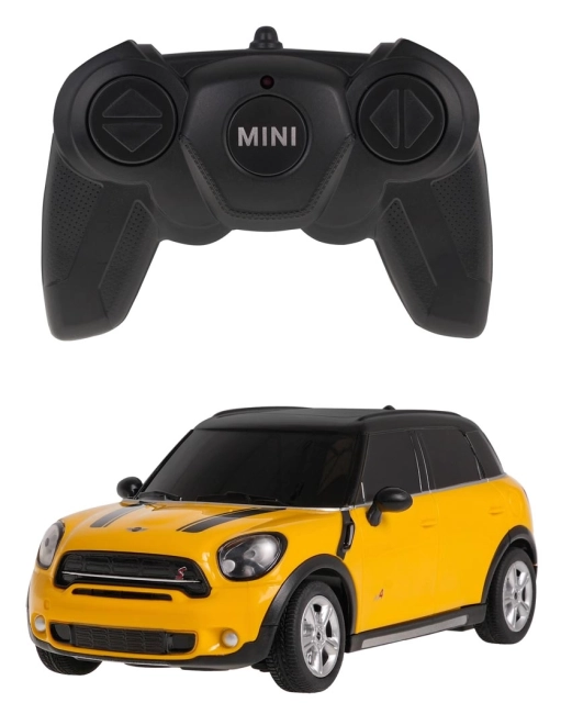 R/C Mini Countryman Rot im Maßstab 1:24 von Rastar – Gelb