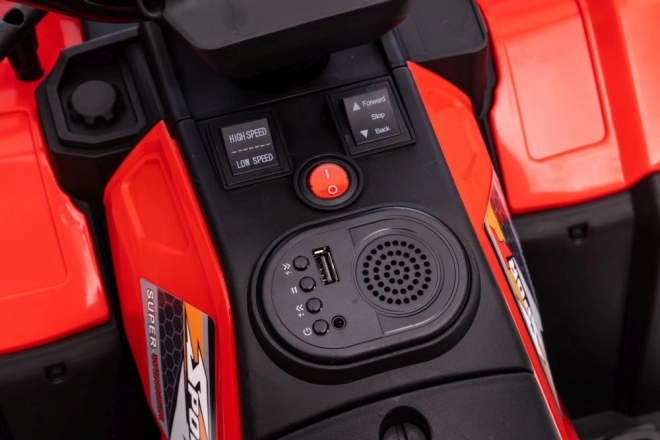 Aufladbarer ATV JC915 Rot