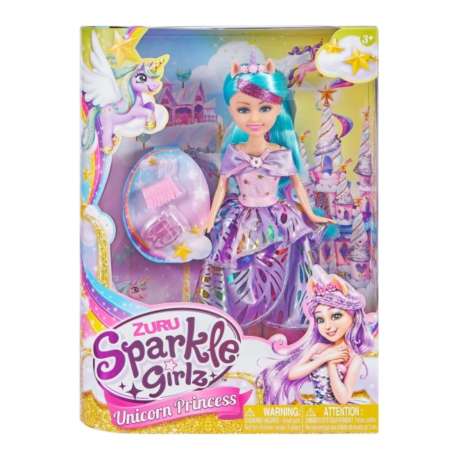 Sparkle Girlz Prinzessin mit Einhorn 26,7 cm