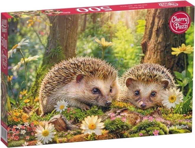 Puzzle Niedliche Besucher 500 Teile von Cherry Pazzi