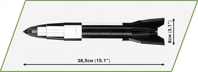 Rakete V2 Konstruktionsspielzeug