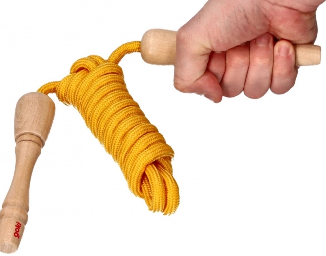 Goki Springseil mit Holzgriffen 240 cm