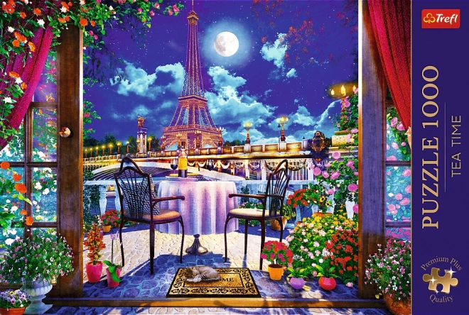 Puzzle 1000 Teile Premium Plus Paris im Mondschein