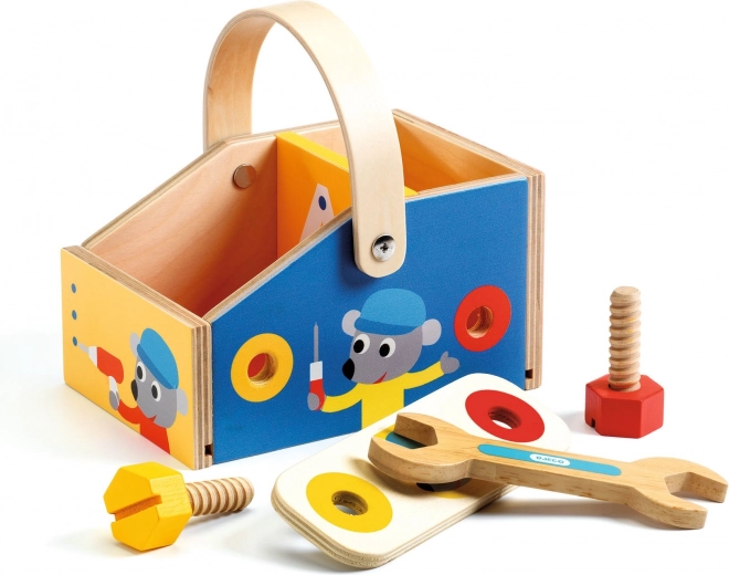 Lernen durch Spielen: Schrauben und Bauen