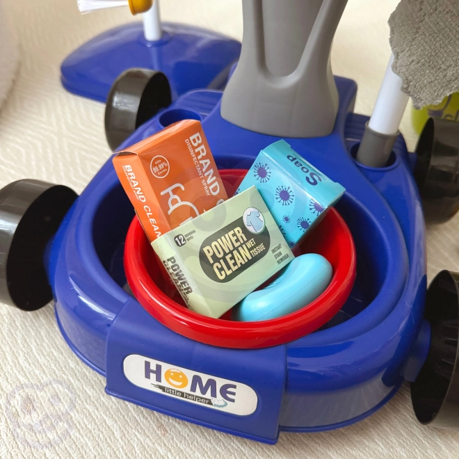 Woopie Putzwagen 3-in-1 Set für Kinder XXL 29-teilig