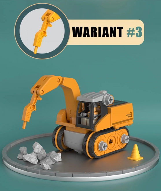 Mega Baustelle 5-in-1 Set zum Schrauben XXL