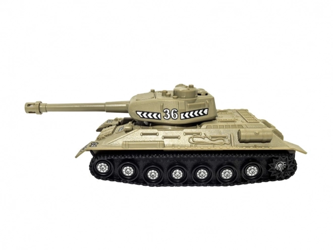 Panzer mit Aufziehmechanismus