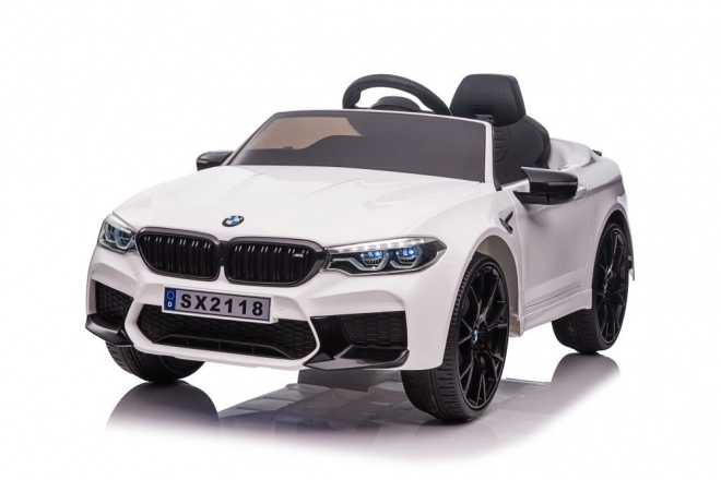 Elektrisches Kinderauto BMW M5 Weiß