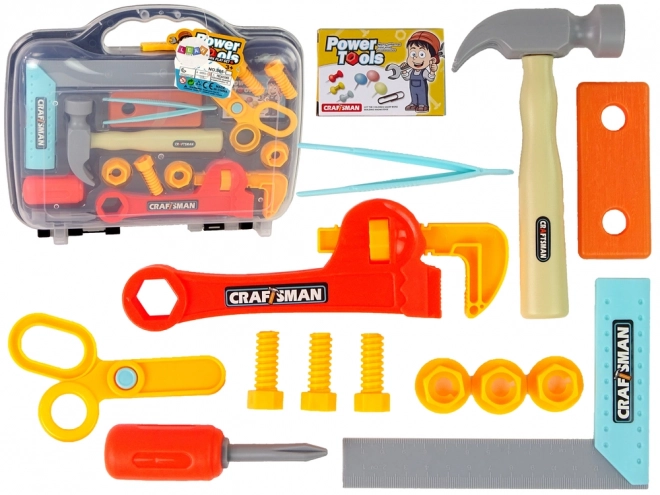 Werkzeugkoffer für Kinder mit Hammer