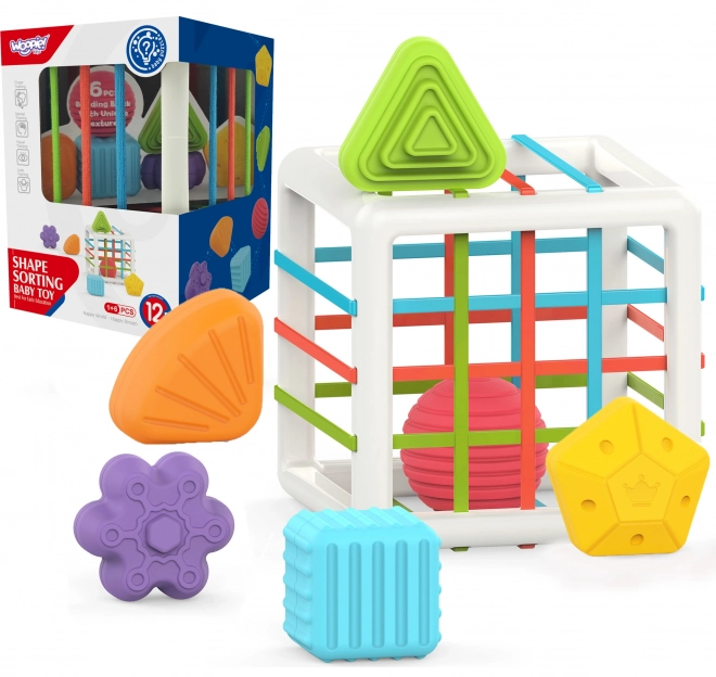 Sensory-Würfel mit Sortierer für Kinder von Woopie