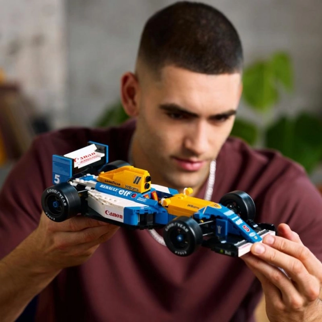 Lego Icons Williams Racing FW14B mit Nigel Mansell