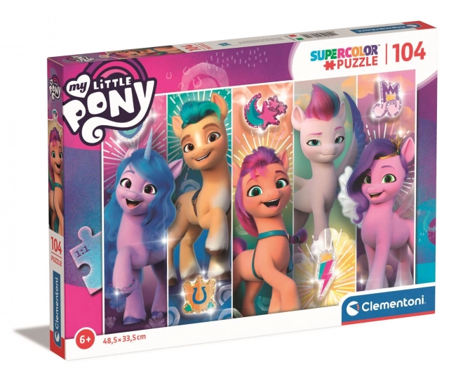 Puzzle MY LITTLE PONY 104 Teile von Clementoni