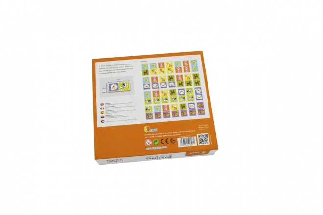 Viga Holz-Domino Bauernhof 28 Teile Montessori