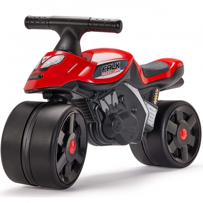 Falk Kinderfahrzeug Rennen Rot Breite Räder
