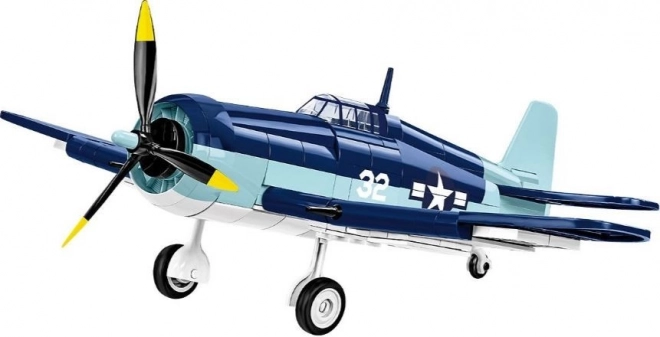 Historischer Bausatz F6F Hellcat aus Bausteinen