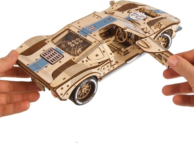Ugears 3D Holzmechanikpuzzle Endurance Racer