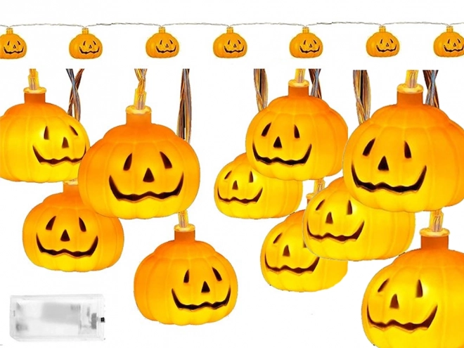 Halloween LED Kürbislichter 200 cm