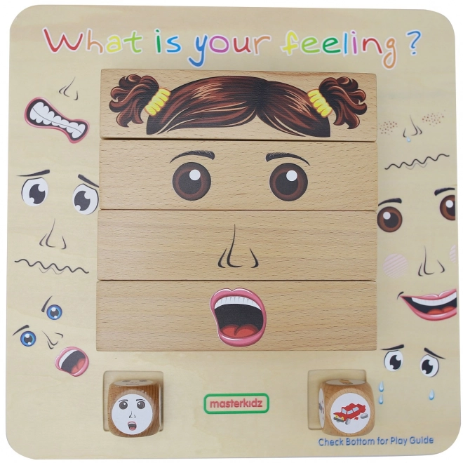 Lernspiel Emotionen von Masterkidz - Montessori Holzspiel