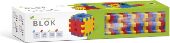 Erstes Baukastenset BLOK für die Kleinsten – 36 Teile
