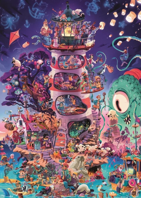 Heye Puzzle Leuchtturm 2000 Teile