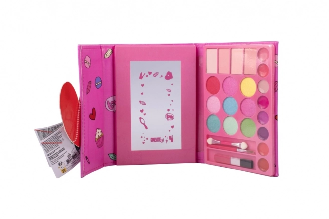 Buch mit Magnet-Make-up