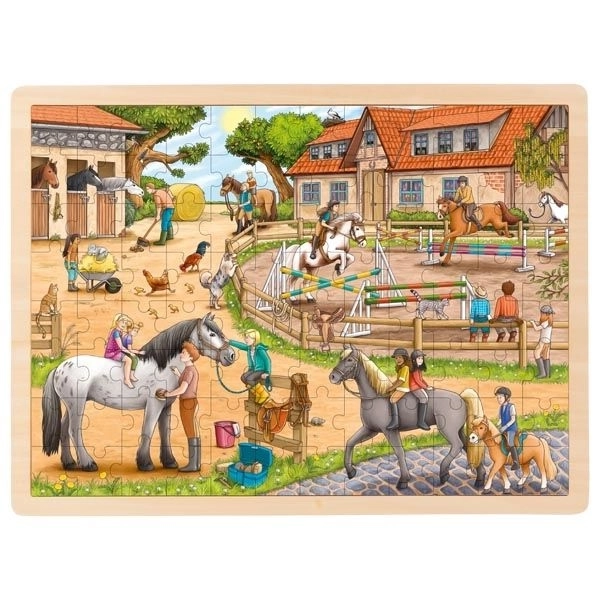 Puzzle Goki Reitzentrum 96 Teile