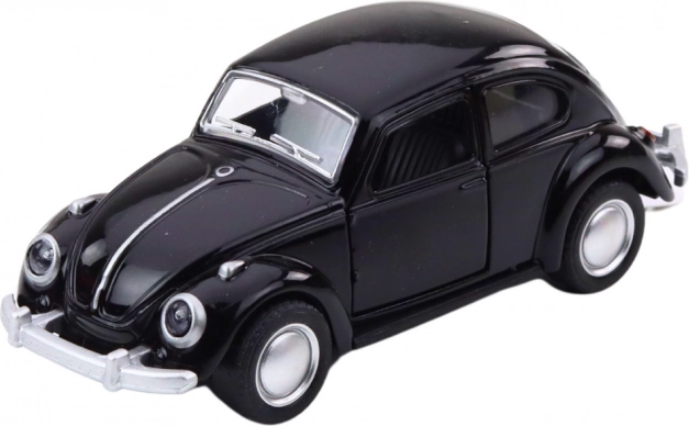 Klassisches Auto Käfer Metallmodell mit Reibungsantrieb 1:36