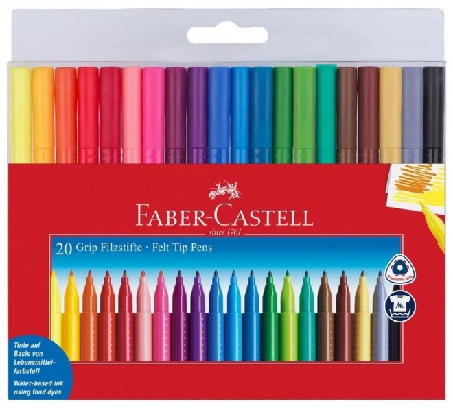 Ergonomische Malstifte Set 20er von Faber-Castell