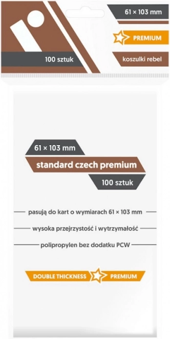 Kartenschutzhüllen Standard Czech Premium 100 Stück