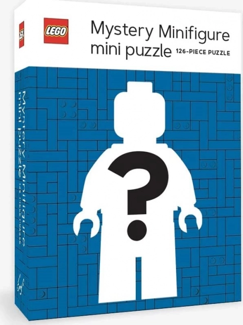 Chronicle Books Puzzle LEGO® Mysteriöse Minifigur - Blaue Edition, 126 Teile