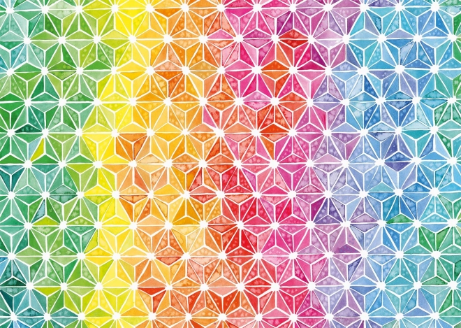 Puzzle Bunte Dreiecke 1000 Teile SCHMIDT