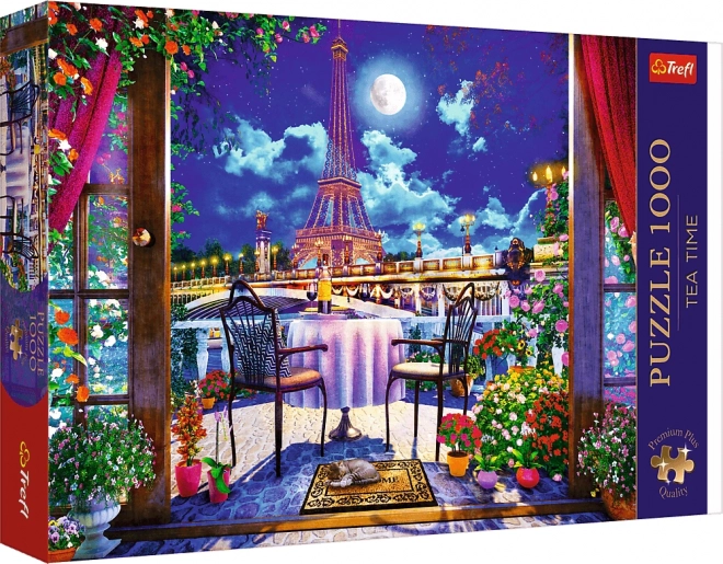 Puzzle 1000 Teile Premium Plus Paris im Mondschein