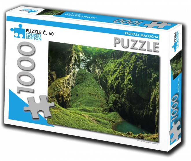 Puzzle Abgrund Macocha 1000 Teile touristische Ausgabe
