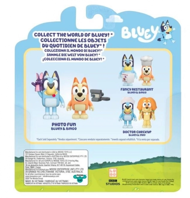 Figurenset Bluey 2er-Pack Fotografenspiel