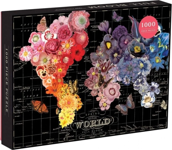 Galison Puzzle Blühende Erde 1000 Teile