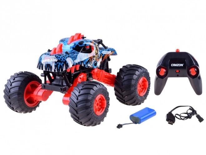 Ferngesteuertes Dino Monster 4x4 – Rot