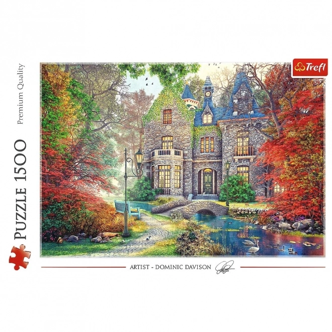 Herbstlicher Landsitz 1500 Teile Puzzle