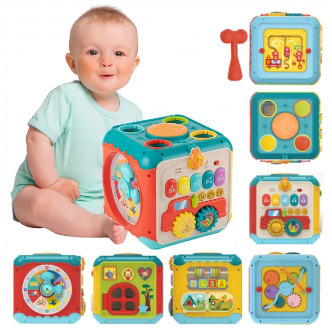 Woopie Baby Montessori Aktivitätswürfel 6-in-1