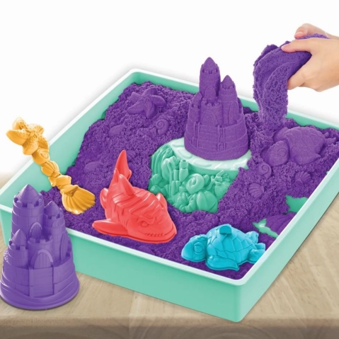 Kinetic Sand Sandbox Set Lila