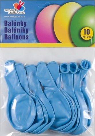 Hellblaue Ballons SMART BALLOONS