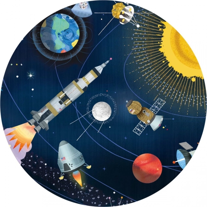 DJECO Beobachtungspuzzle: Universum 200 Teile