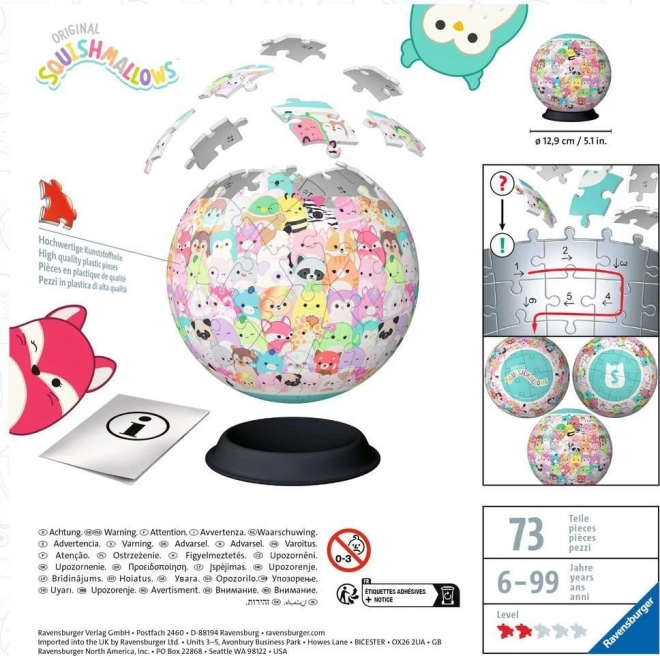 3D Puzzleball Squishmallows