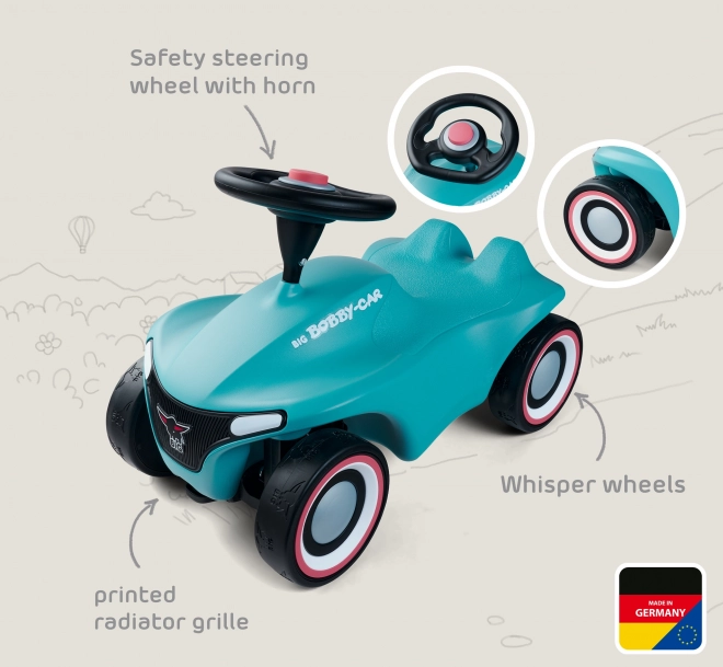 Big Bobby Car Neo Azurblau