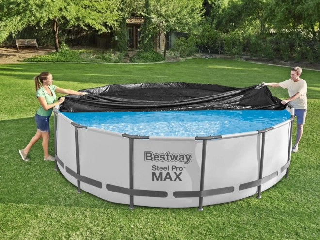 Bestway Abdeckplane für runden Pool 457 cm