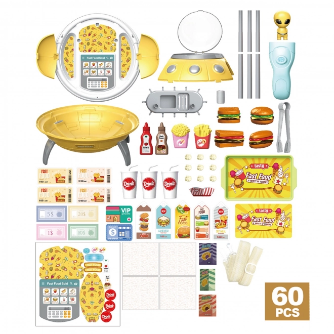 Woopie UFO Fast Food 3in1 Spielzeug