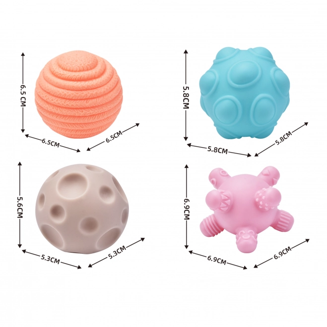 Elastischer Sensorik-Würfel von Woopie