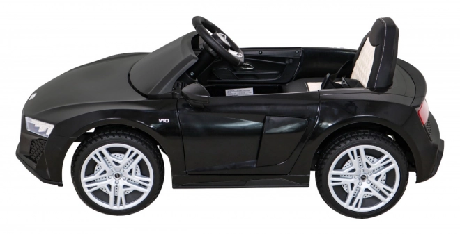 Audi R8 LIFT Batterieauto + Fernbedienung + EVA Räder + MP3 + LED – Schwarz