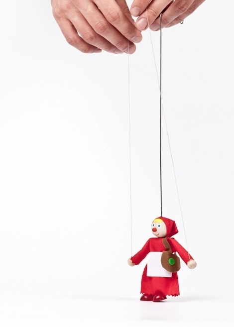 Gerlich Holzpuppe Rotkäppchen