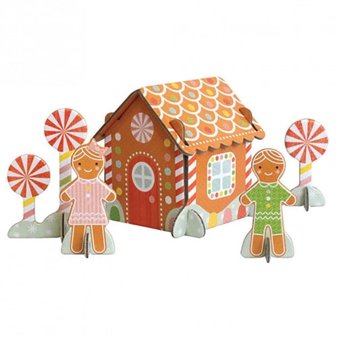 3D-Puzzle Hänsel und Gretel Märchenhaus